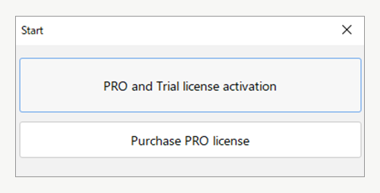 Activate the 42-day PRO Trial with full functionality!