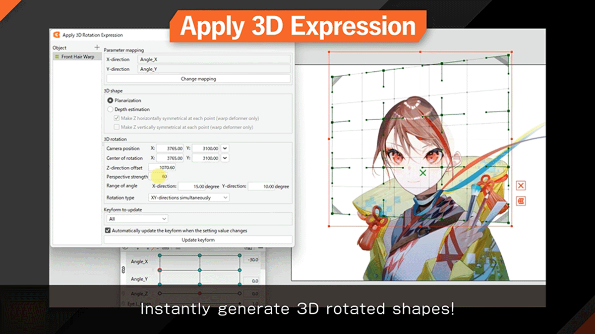 Apply 3D Expression